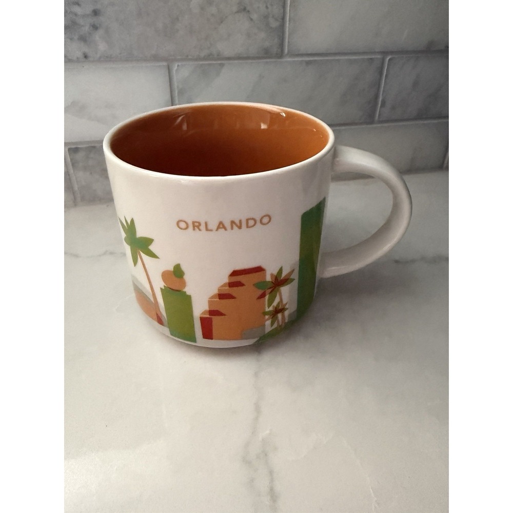 Starbucks Orlando Coffee Mug 14 oz You Are Here Collection